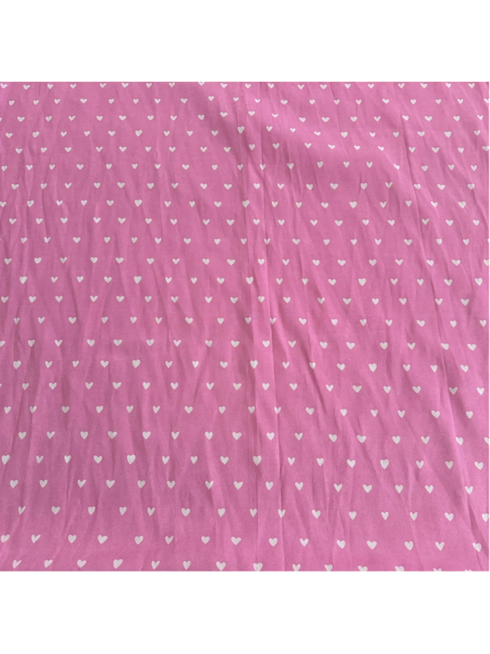 Room Essentials Shower Curtain Pink White Hearts Oeko-Tex Bathroom Decor
